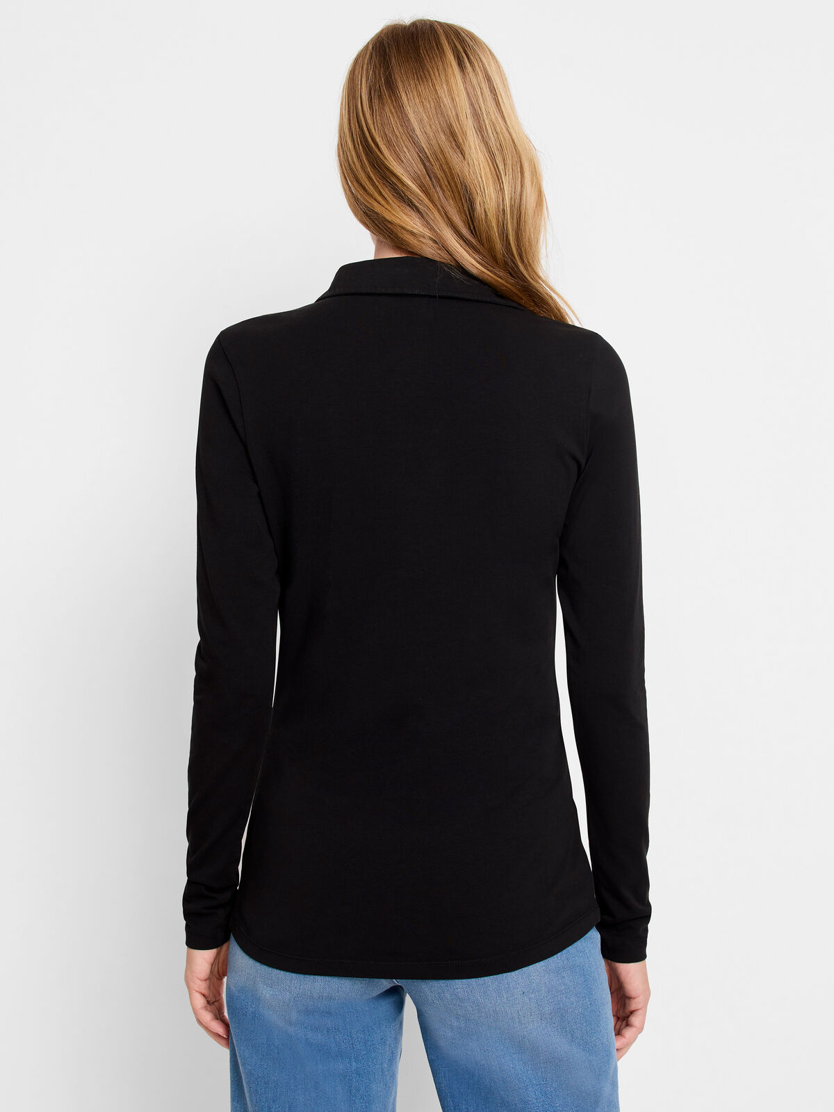 NZT Long Sleeve Polo Top