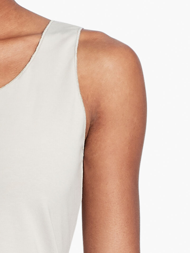 Woman Wears Shirt Tail Perfect Tank image number 1