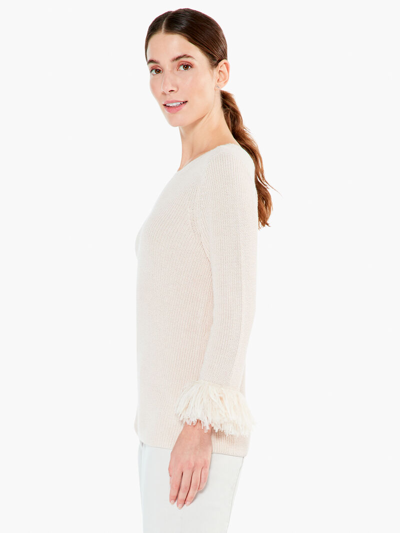 Woman Wears Night Fall Sweater image number 1