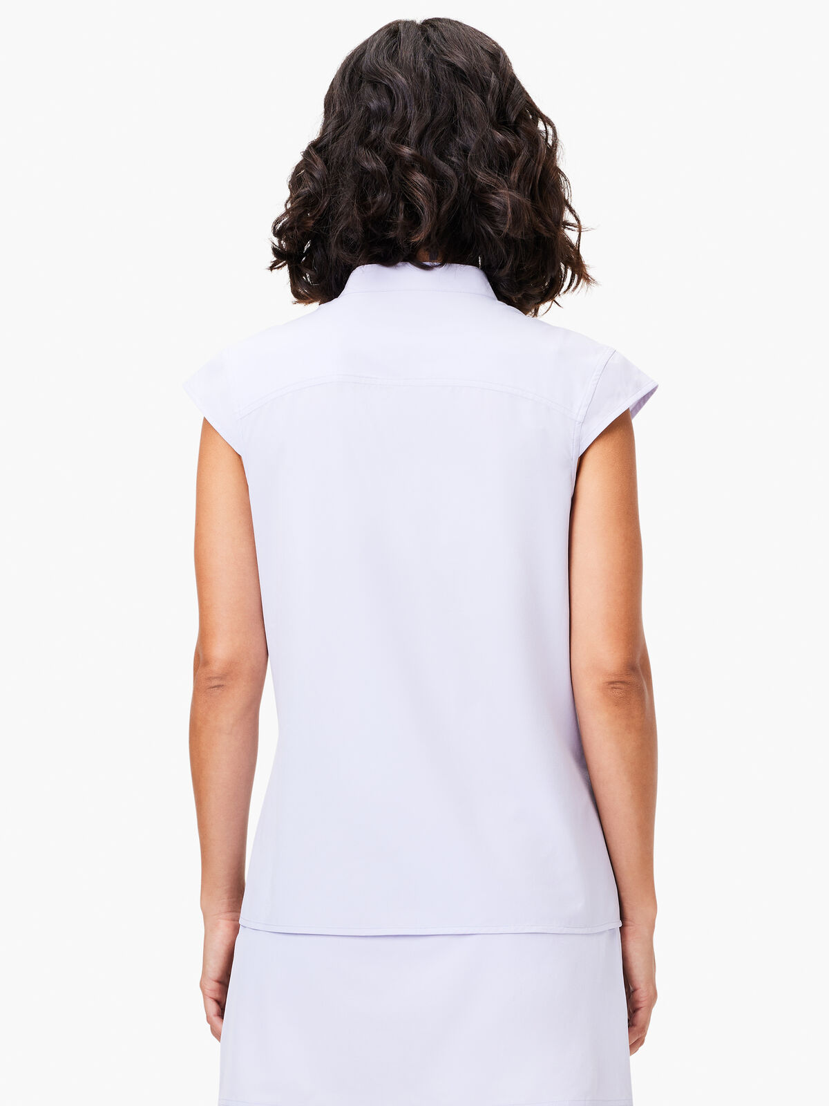 Tech Stretch Snap Neck Tank