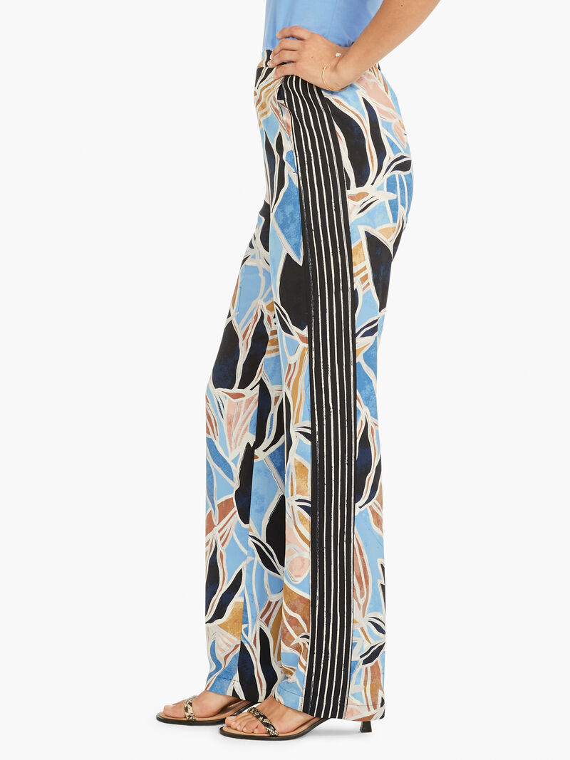 Woman Wears Sapphire Shades Wide-Leg Pant image number 2