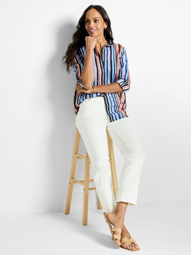 Painted Peninsula Cotton Shirt