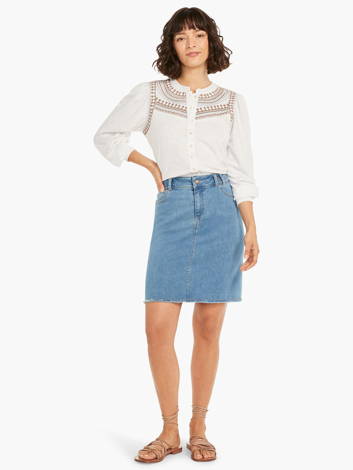 Embroidered Pop Shirt