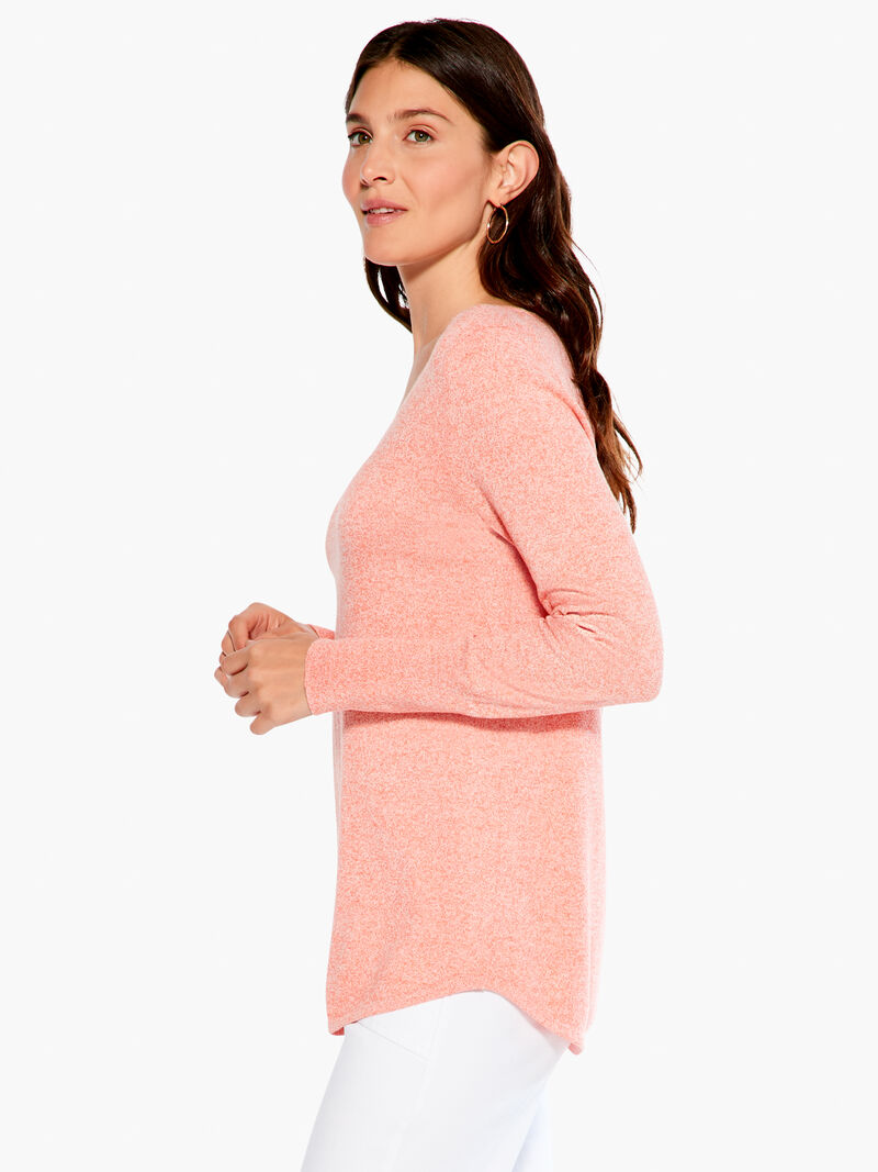 Woman Wears Vital V Neck Sweater image number 1