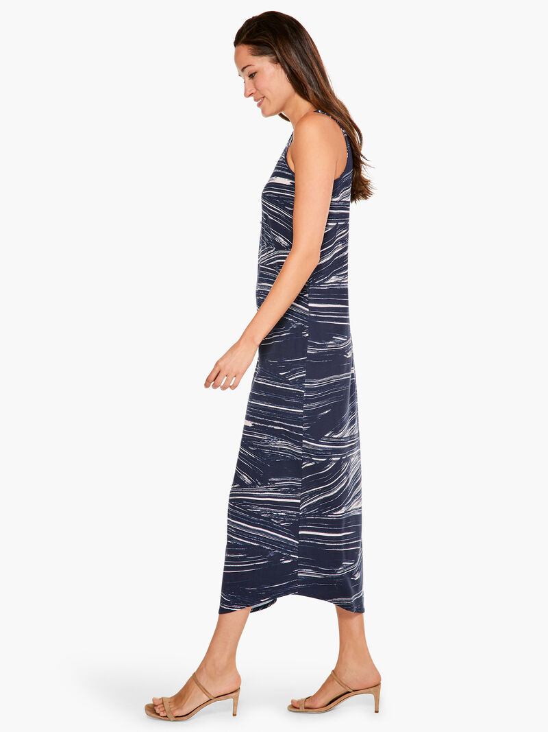 Woman Wears Brushed Waves Dress image number 1