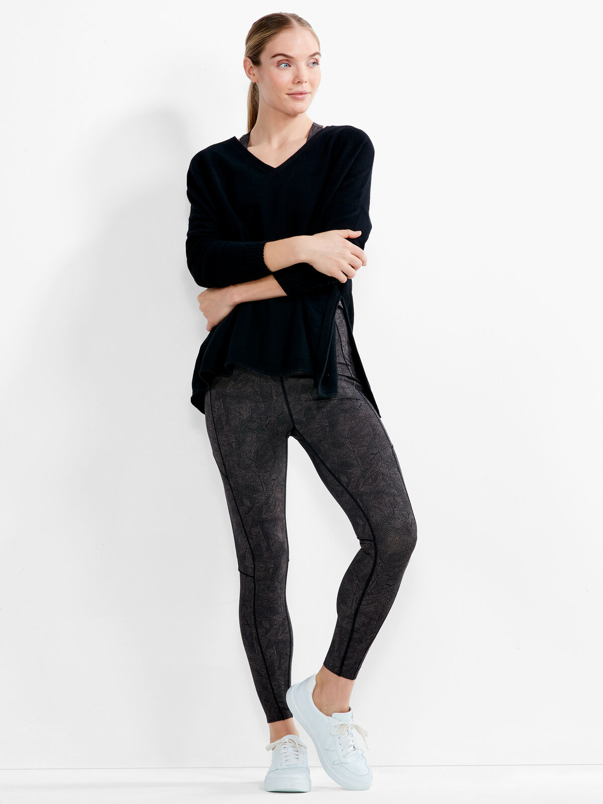 Cool Down Side Slit Sweater