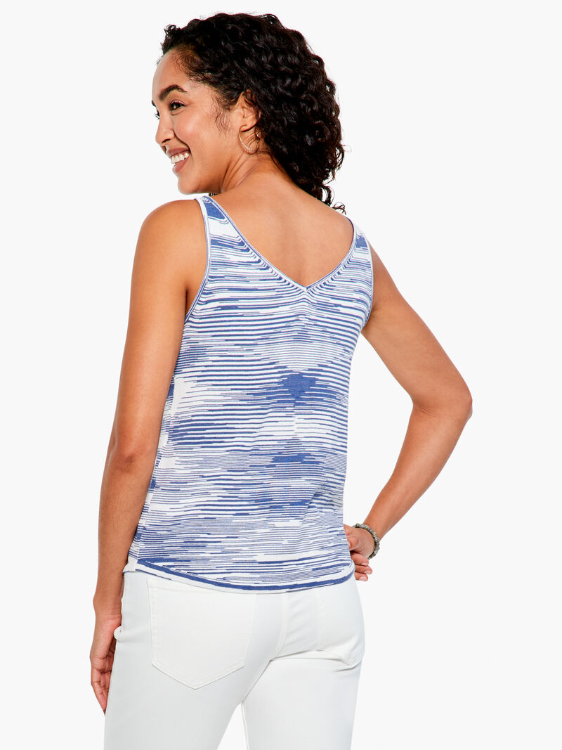 Woman Wears Spacedye Vital Tank image number 2