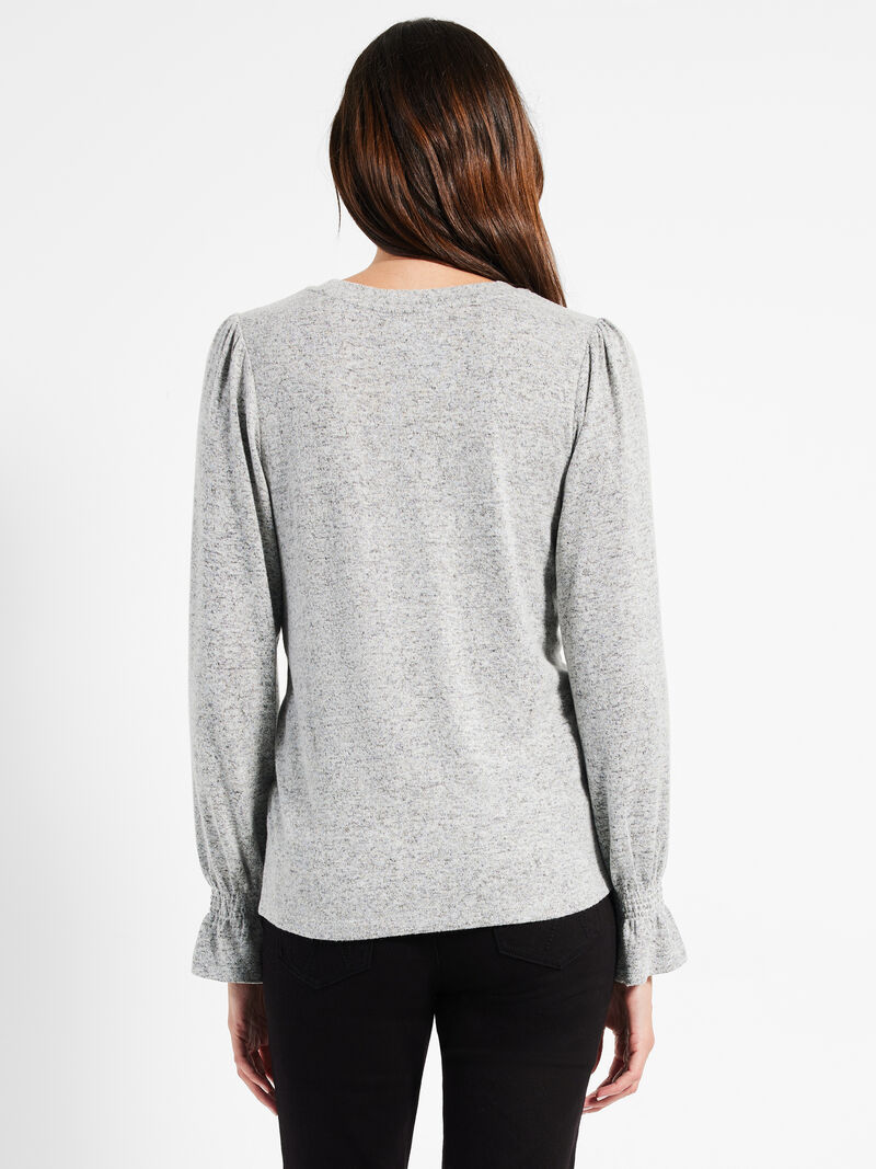 Woman Wears NZT Sweet Dreams Femme Sleeve Tee image number 2
