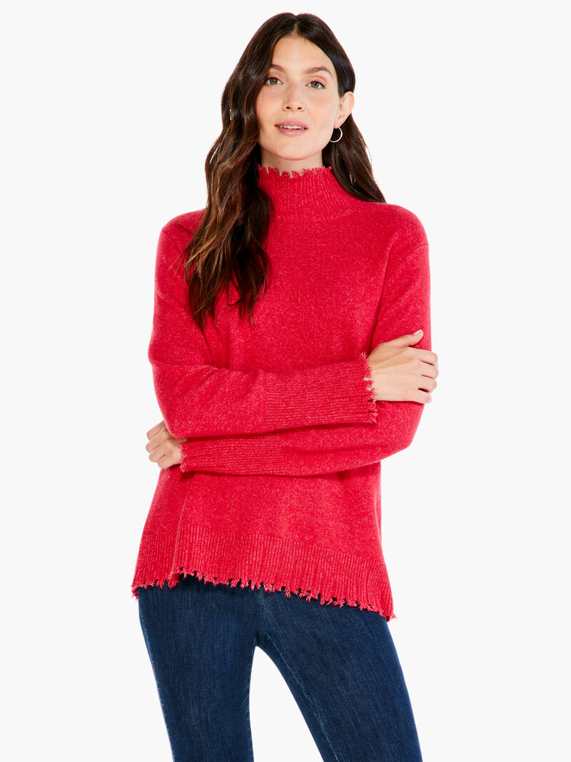 Woman Wears Cozy Up Turtleneck image number 0