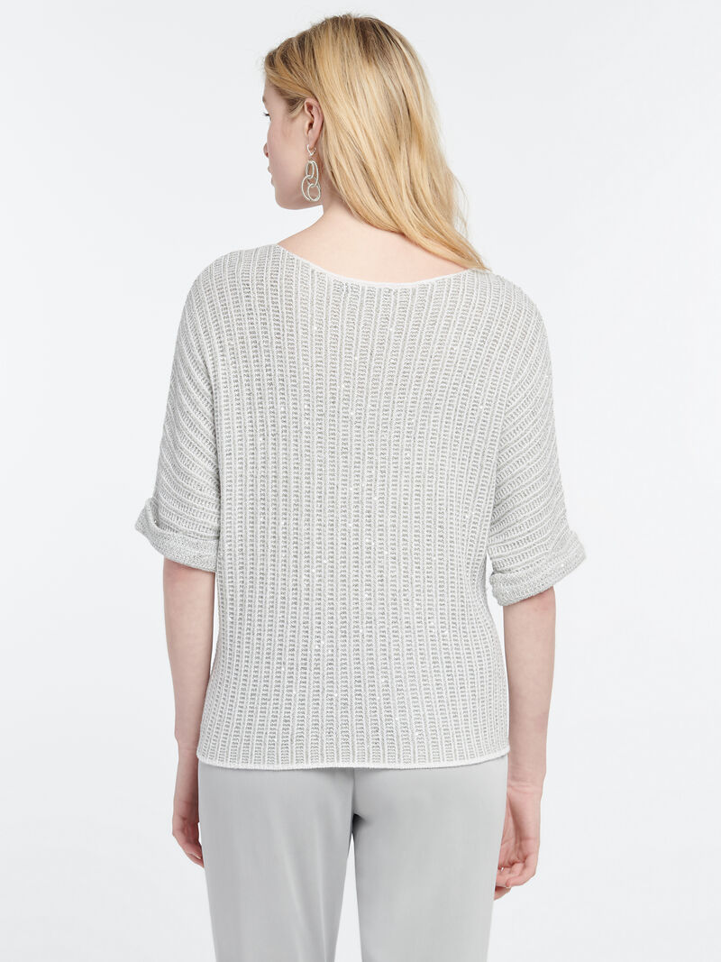 Woman Wears GLOW FOR IT SWEATER image number 2