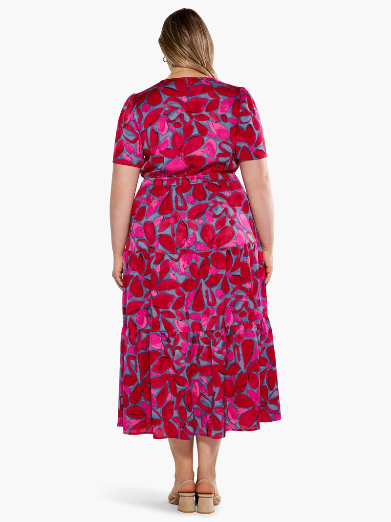 Woman Wears Happy Splash Dress image number 3