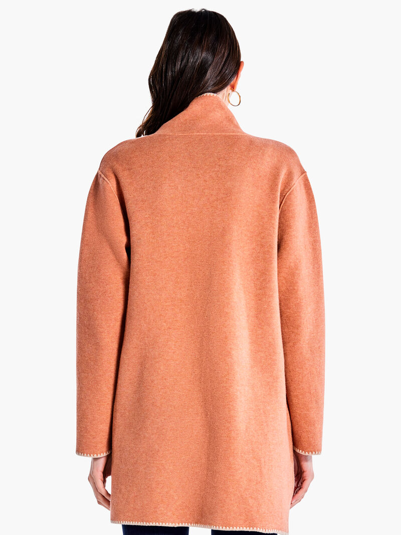 Woman Wears Cool Nights Knit Jacket image number 3