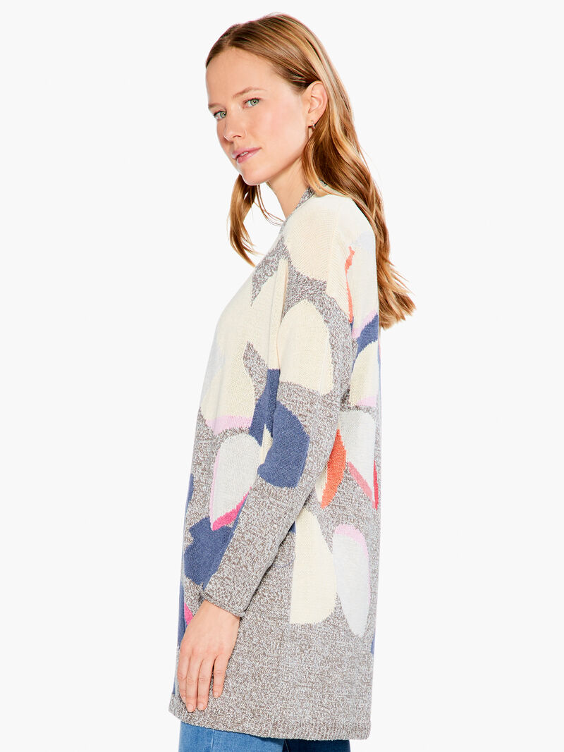 Woman Wears Petal Blues Cardigan image number 1