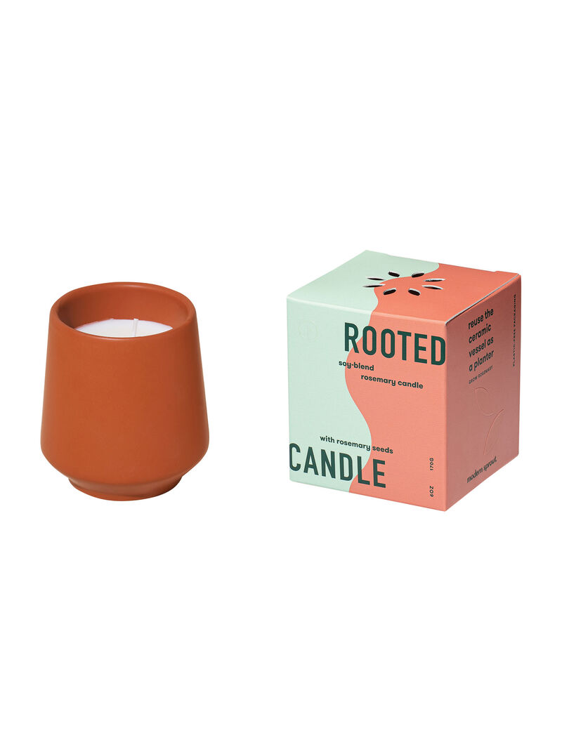 Woman Wears Modern Sprout - Rosemary Candle image number 4