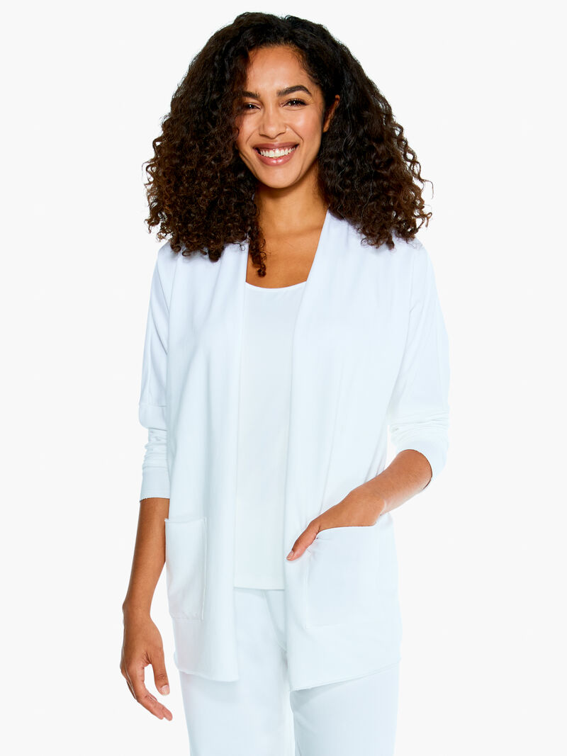 Woman Wears French Terry Easy Jacket image number 0