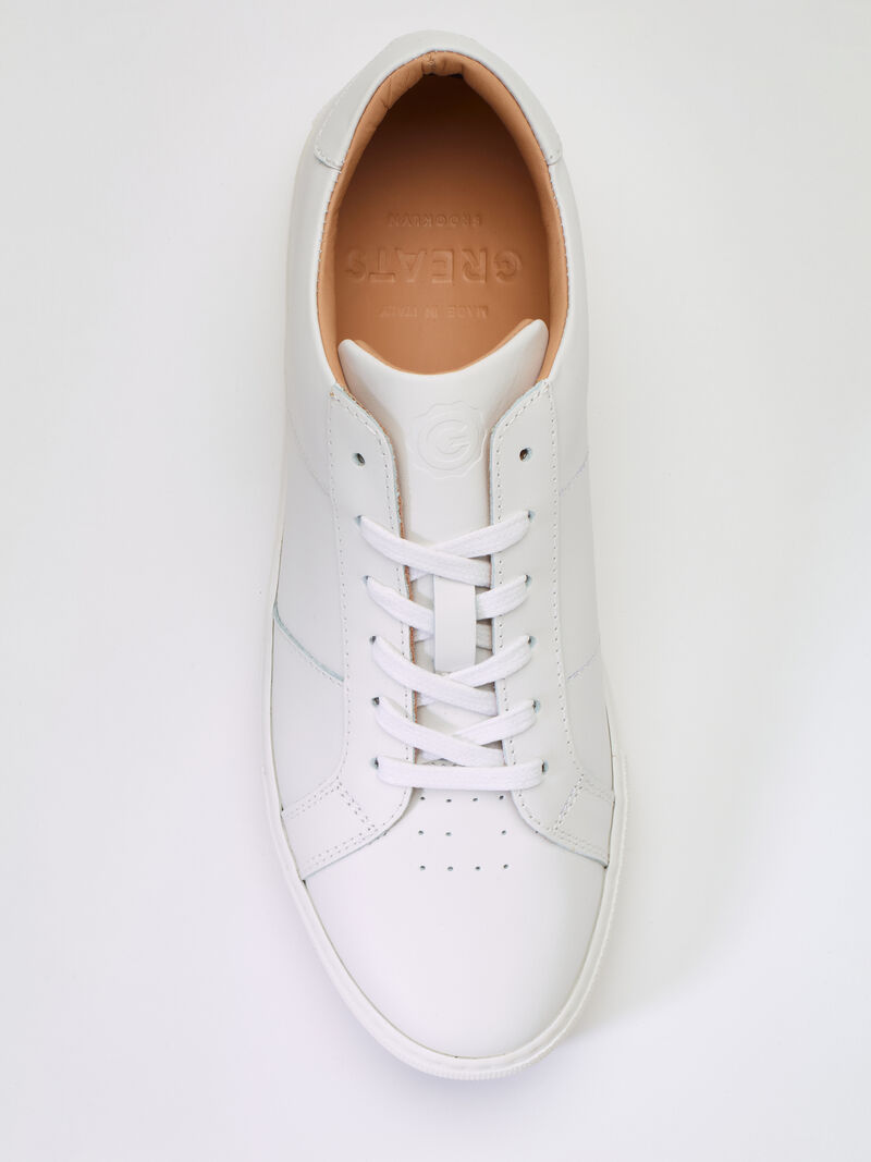 Woman Wears Greats Royale Leather Sneaker image number 2