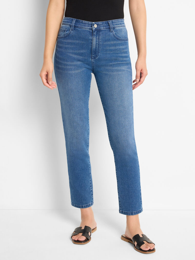 28" Recess Straight Ankle Jeans