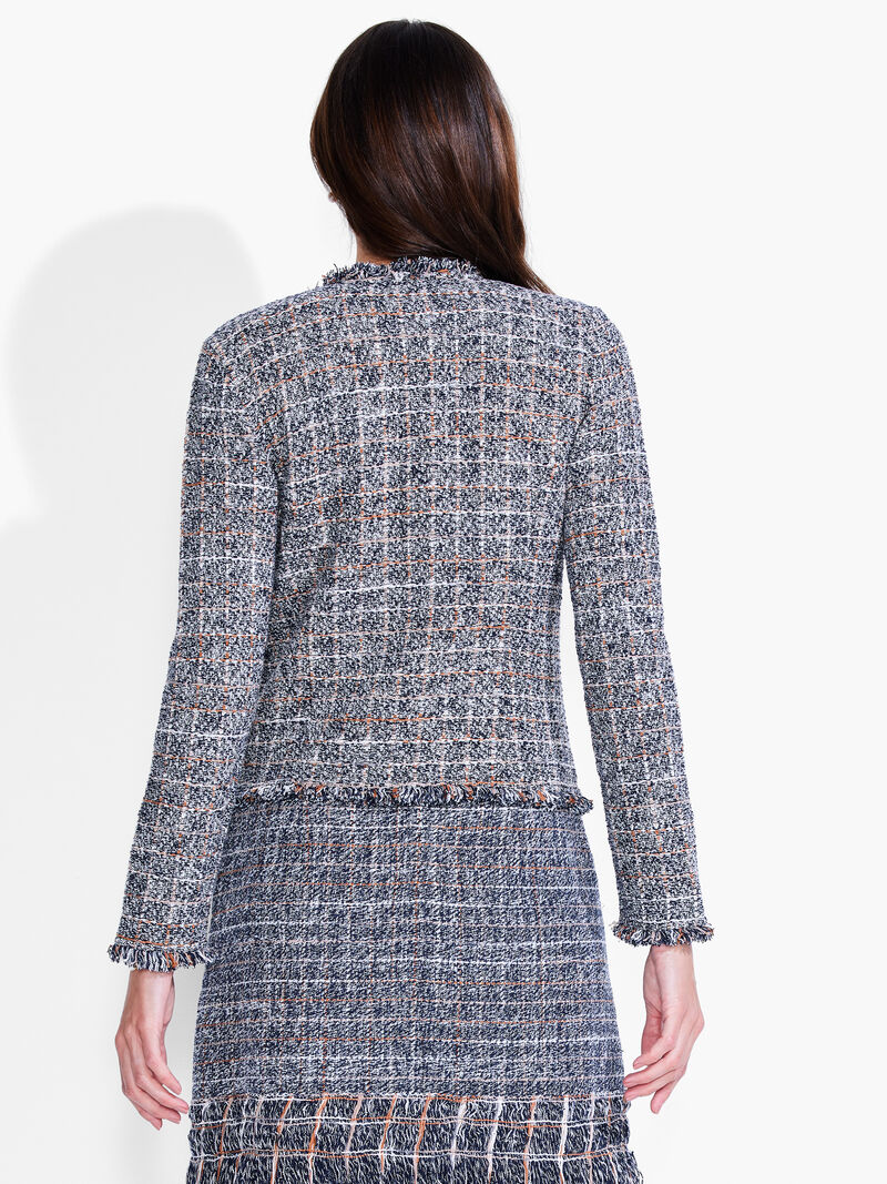 Woman Wears Novelty Fringe Mix Jacket image number 2