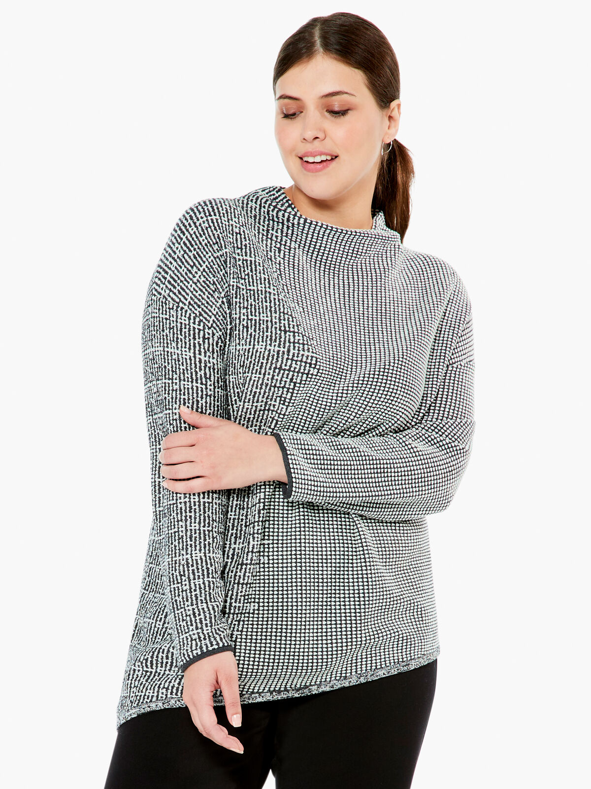 Pixel Knit Sweater