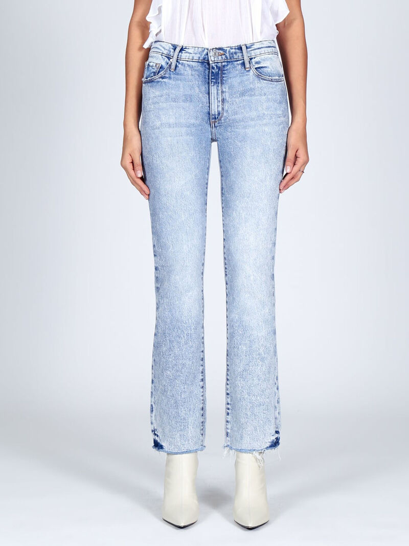 Black Orchid Bardot Straight Fray