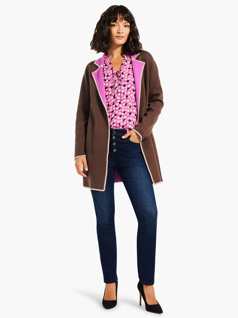 Cool Nights Reversible Knit Jacket