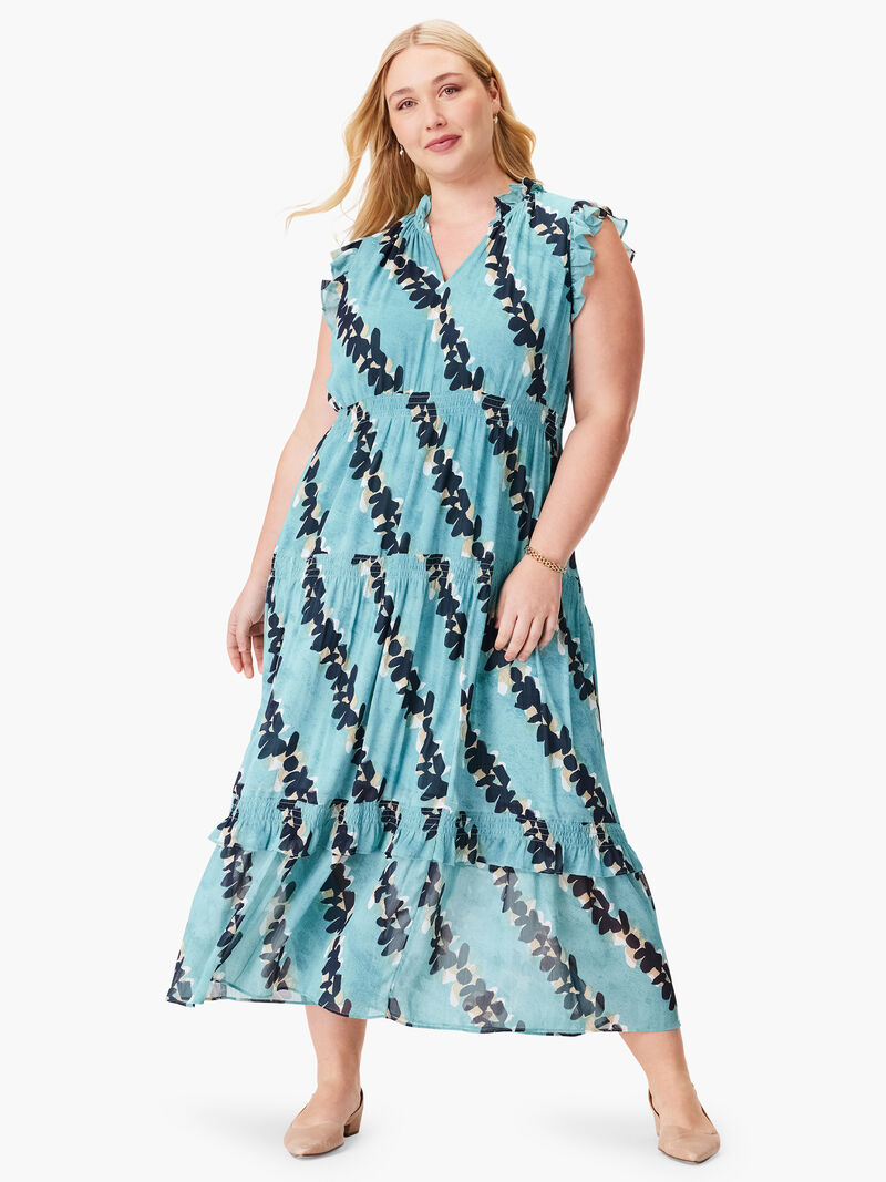 Woman Wears Rolling Reef Dress image number 0