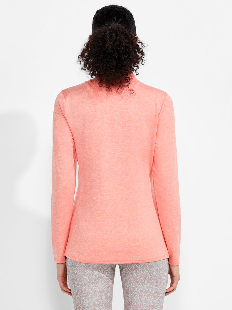 Woman Wears Flowfit Half Zip Top image number 2