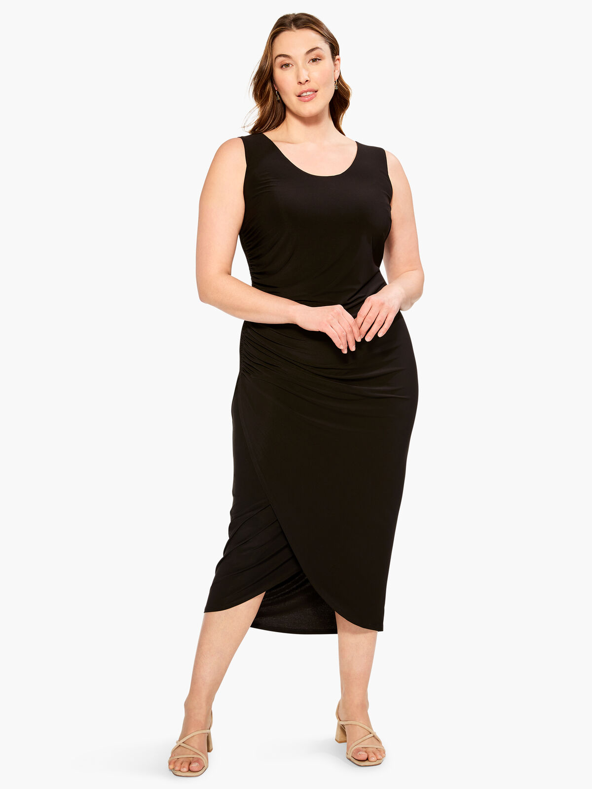 High Twist Ruched Dress