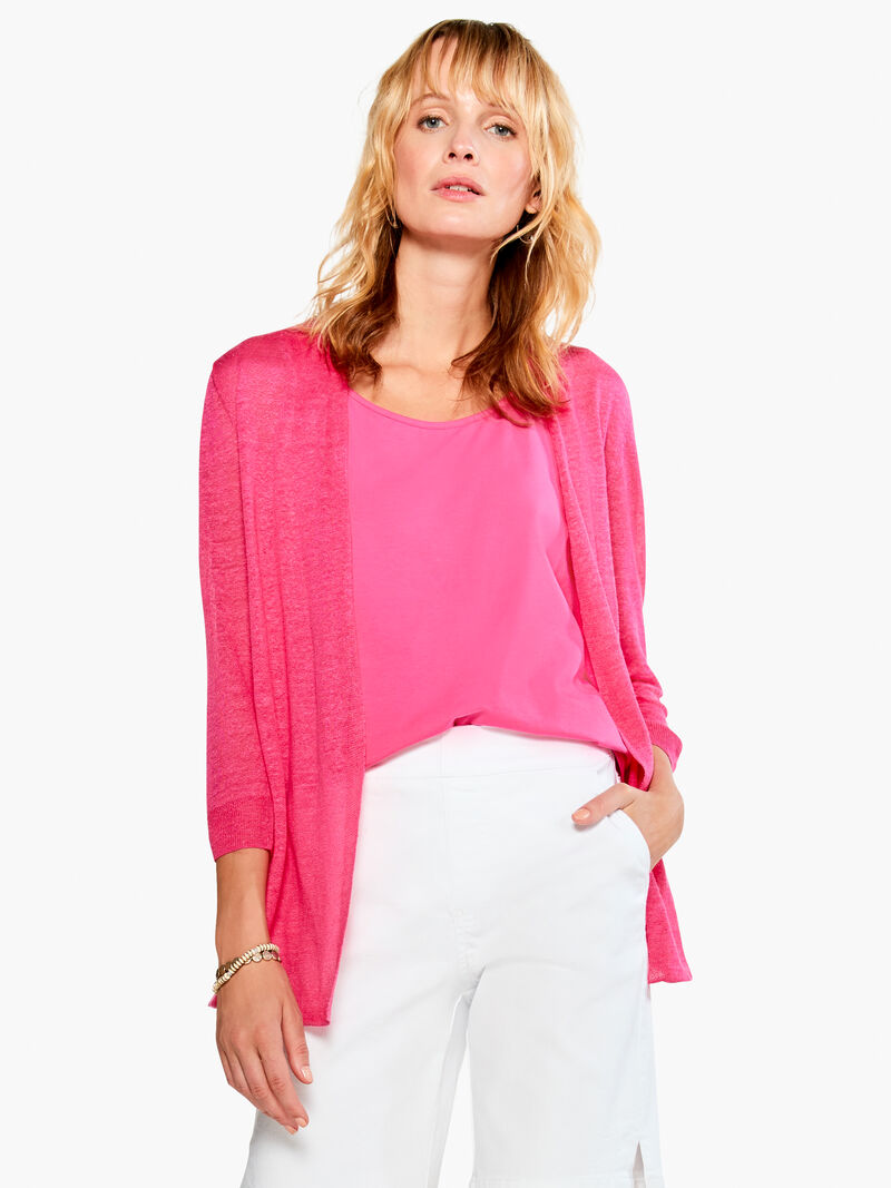 Woman Wears Breezy Cardigan image number 0