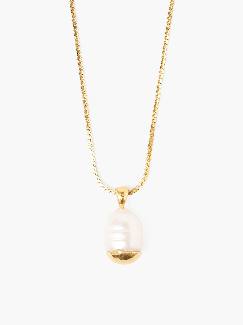 Chan Luu - Pearl Pendant Necklaceimage number 0