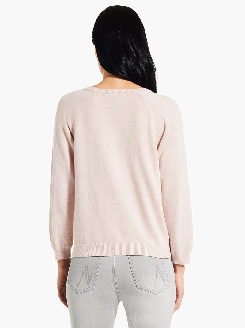 Woman Wears Here And There Sweater image number 2