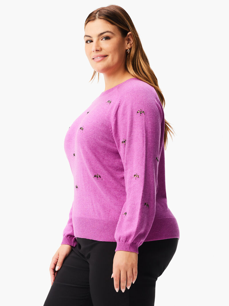 Woman Wears Hidden Gems Sweater image number 1