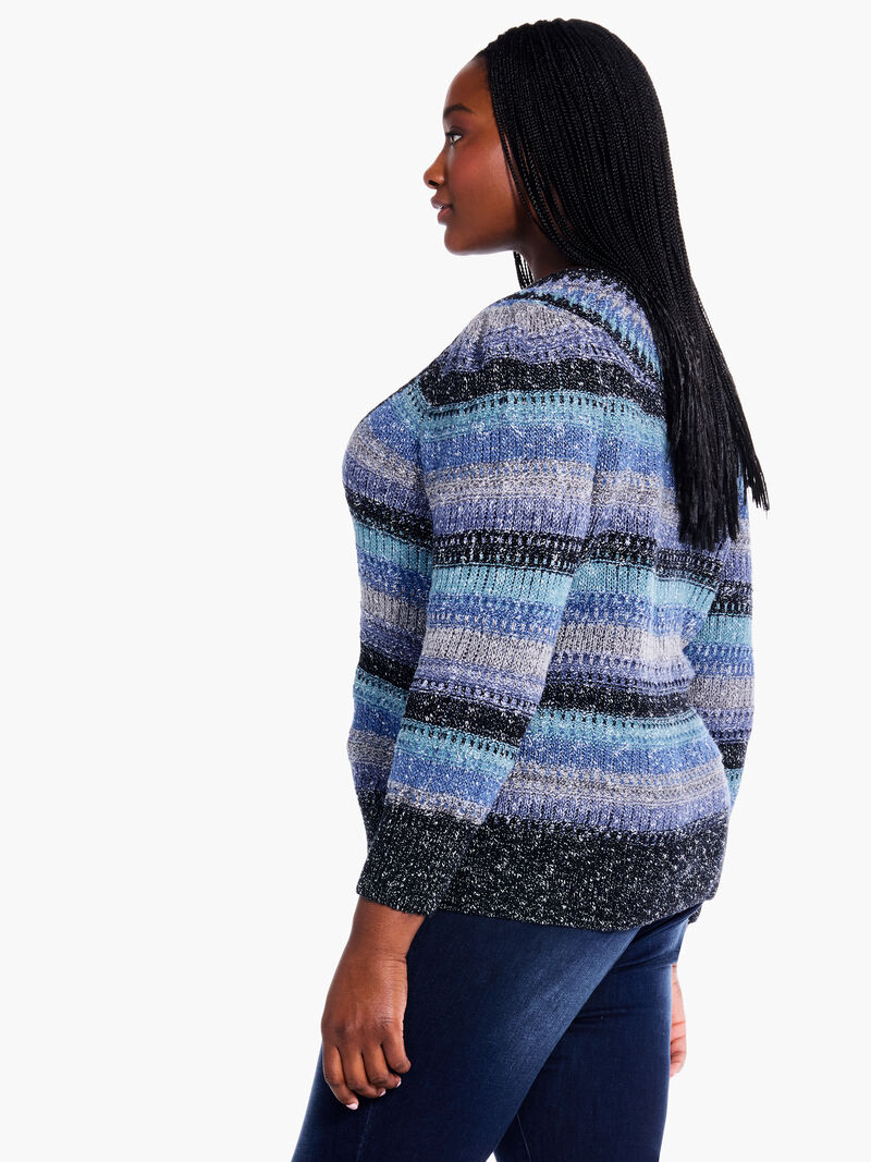 Sapphire Stripes Sweater