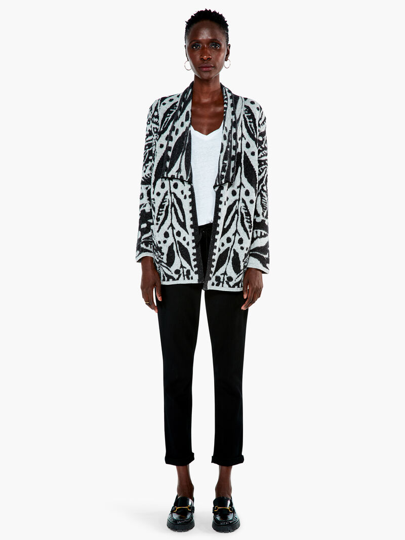 Woman Wears Here And There Cardigan image number 3