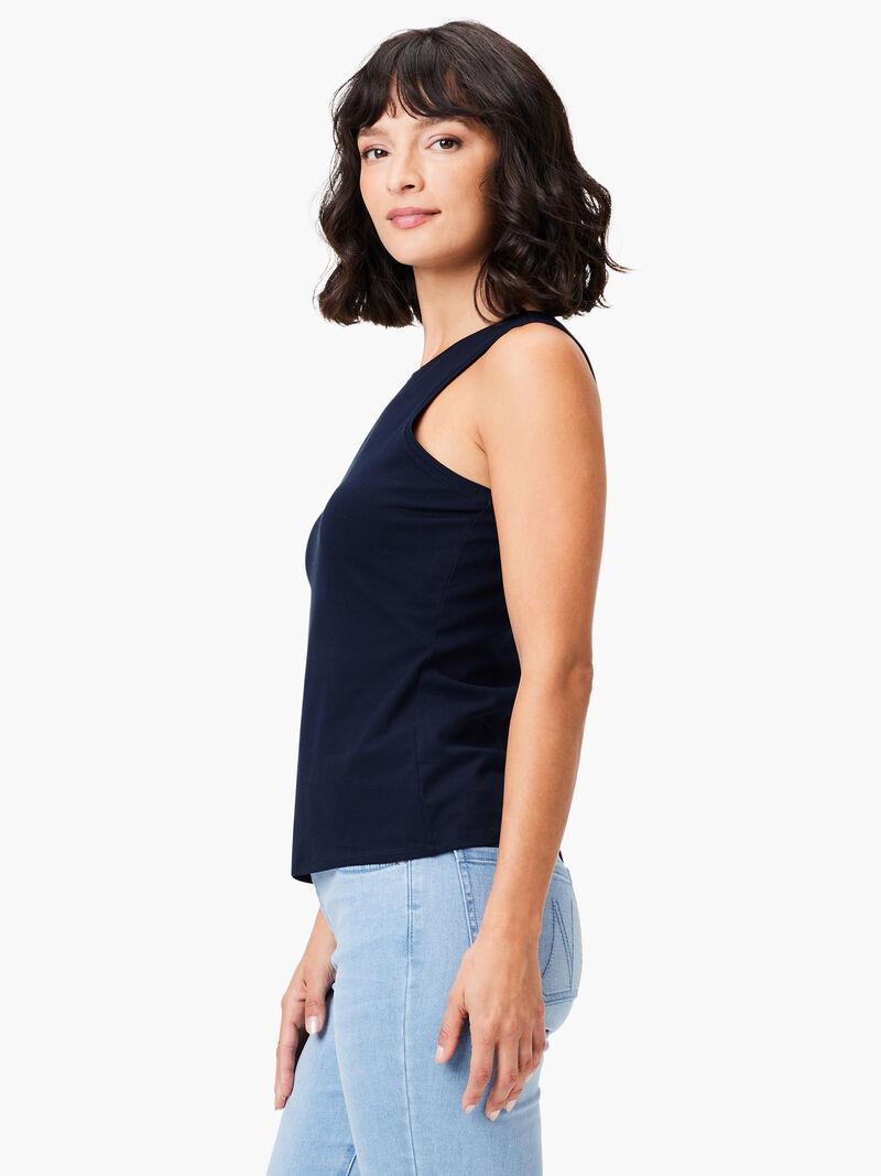 Woman Wears High Neck Perfect Tank image number 2