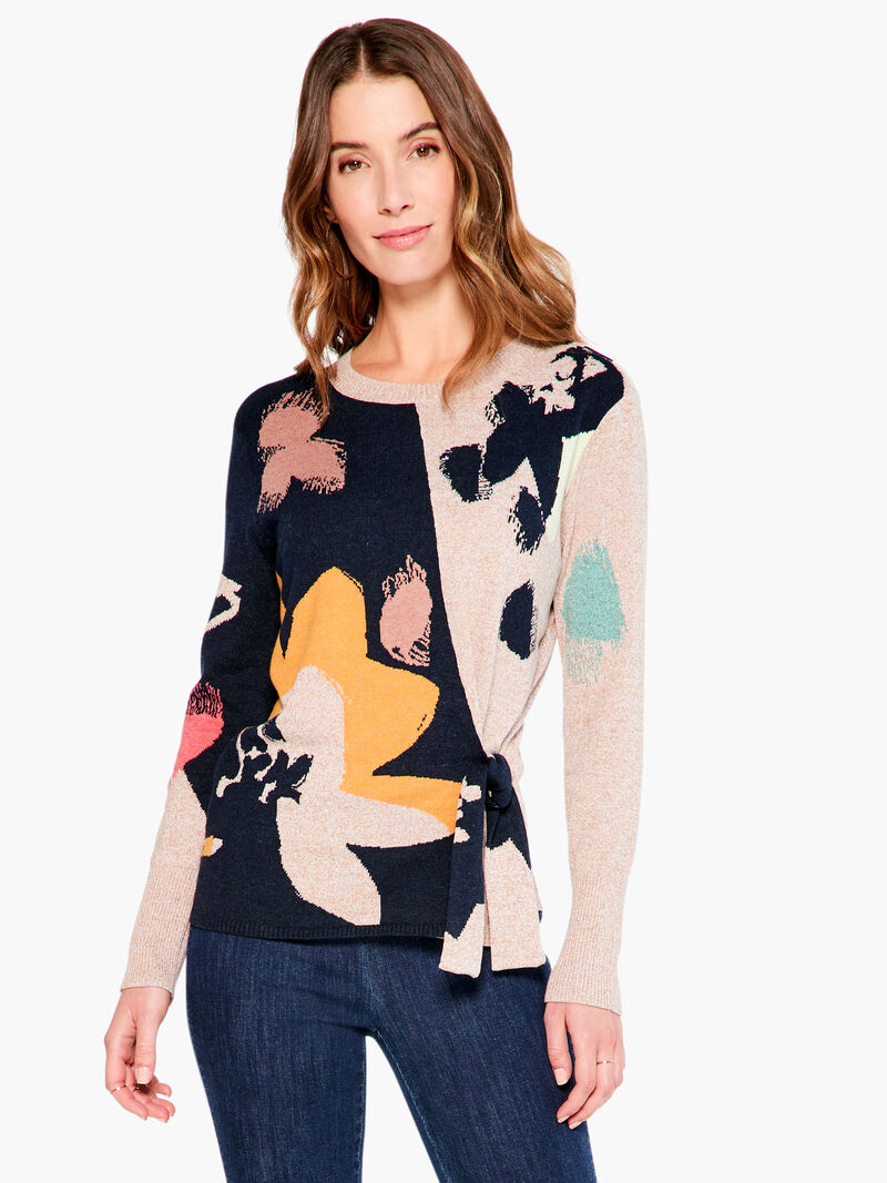 Woman Wears At Dusk Sweater image number 0