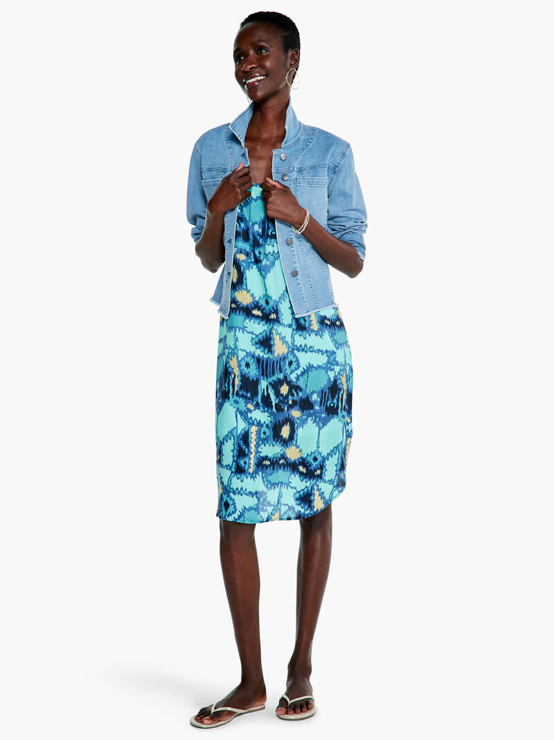 Woman Wears Summer Solstice Dress image number 3