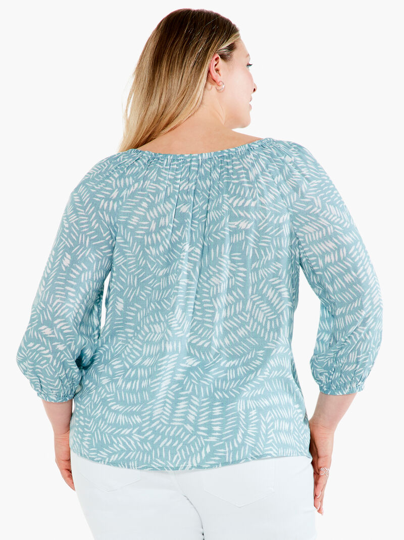 Woman Wears In Stitches Top image number 2