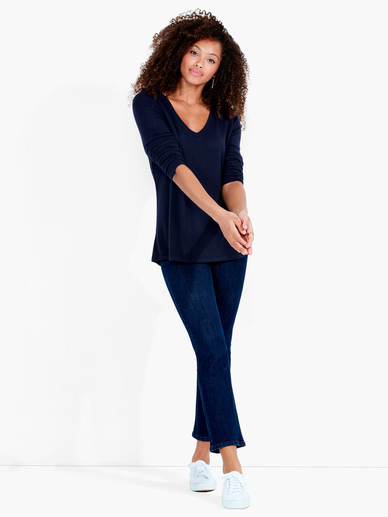 Woman Wears NZT Sweet Dreams V Tee image number 3