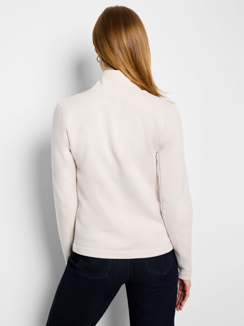 Woman Wears Lounge Around Moto Jacket image number 3
