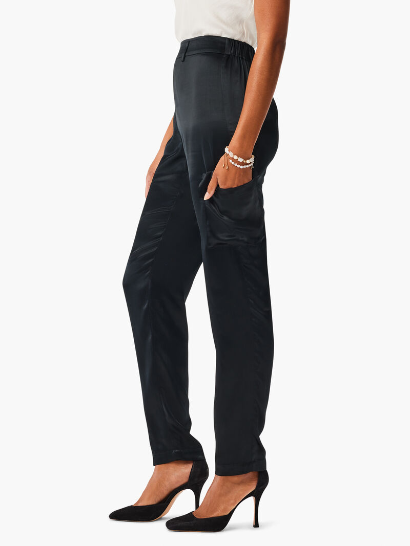 Woman Wears 29" Elevated Relaxed Cargo Pant image number 2