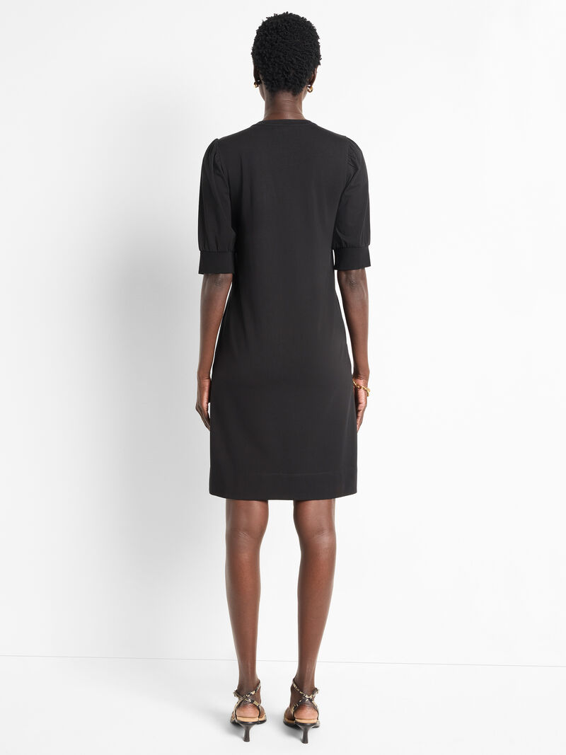 Woman Wears Henley Dress image number 2