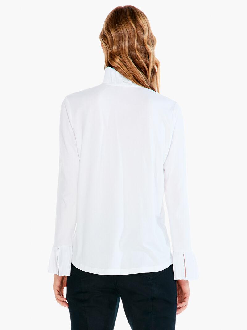 Woman Wears Ruffled Up Top image number 2
