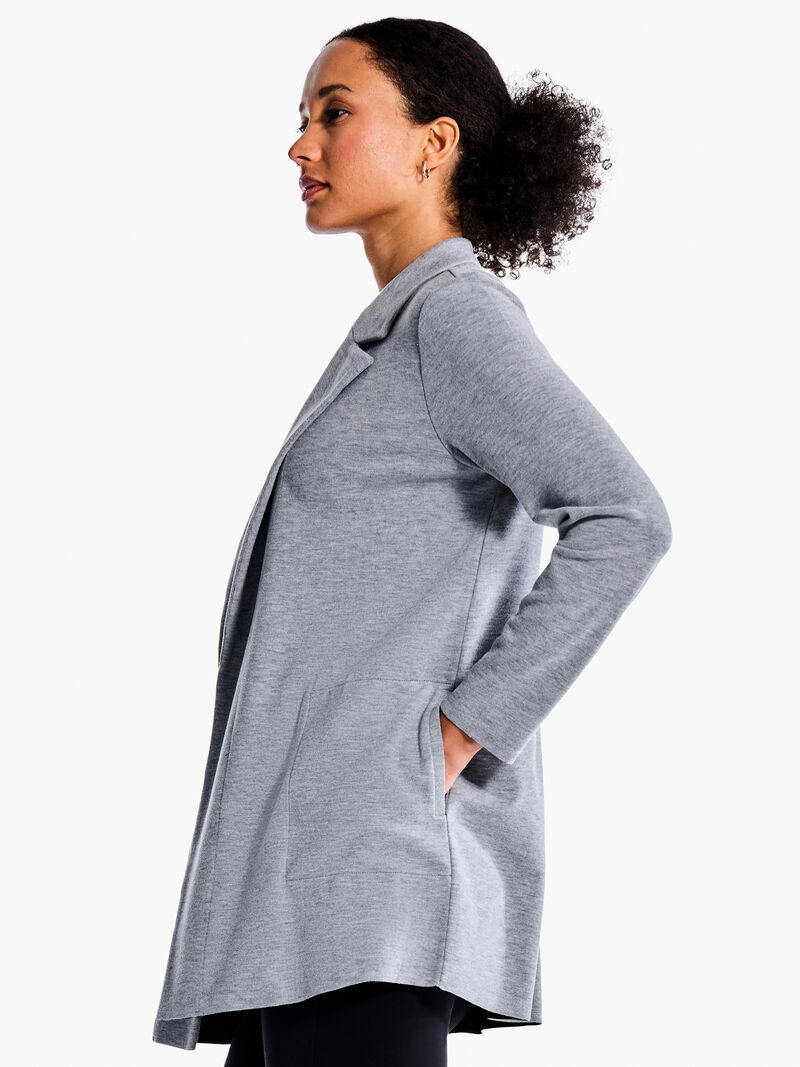 Woman Wears All Day Comfort Knit Blazer image number 1