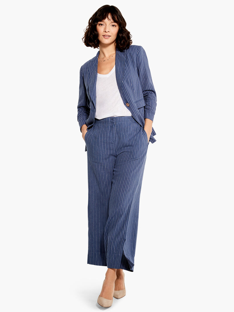 Central Park Wide-Leg Ankle Pant