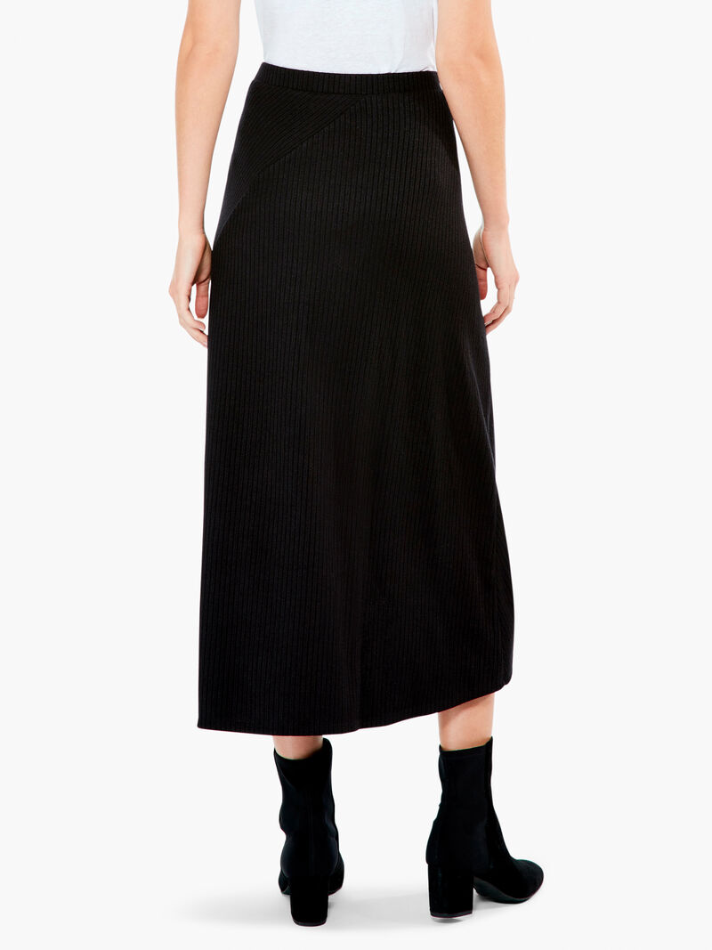 Woman Wears Cozy Rib Skirt image number 3