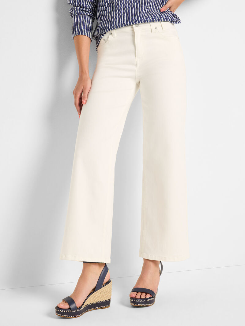 
                    28" Wide Leg Weekend Jeans