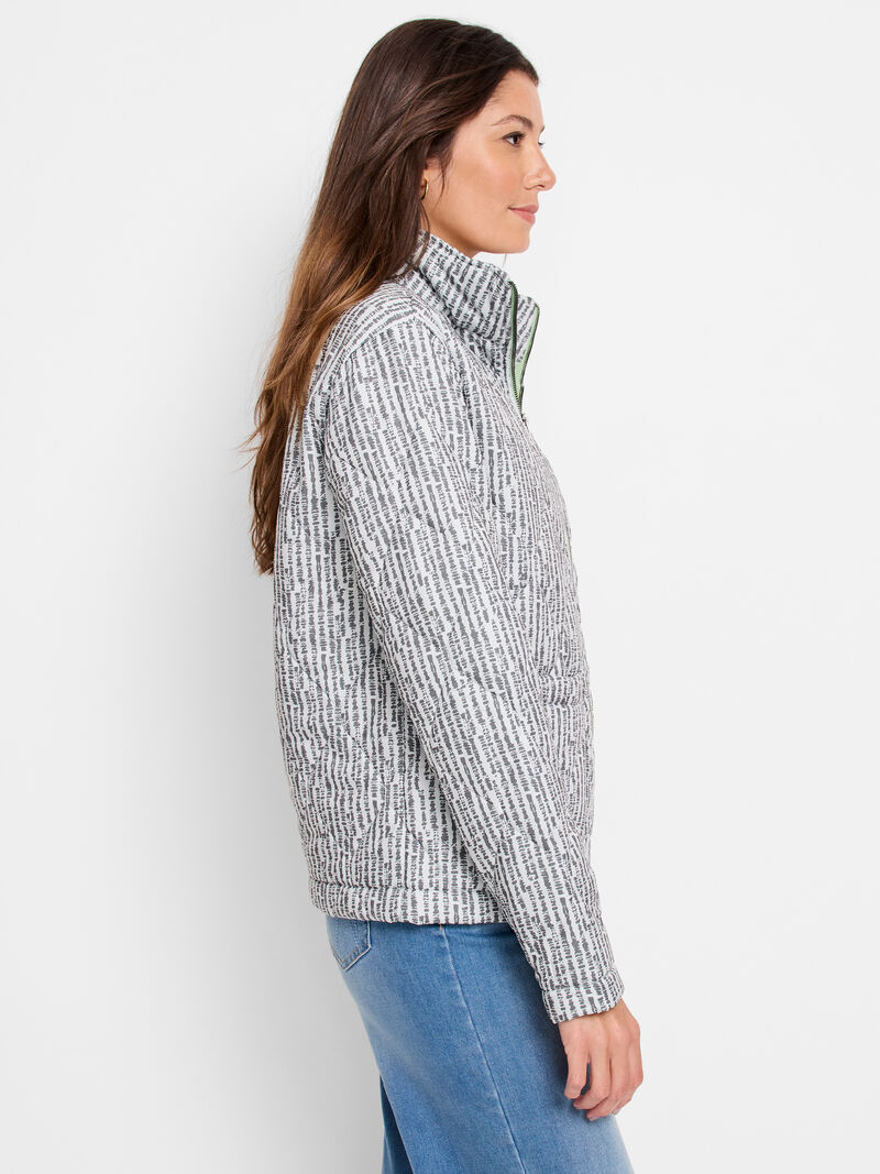 Woman Wears Throw On Quilted Puffer Jacket image number 2