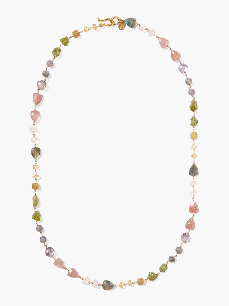 Woman Wears Chan Luu - Multi Stone Necklace image number 0