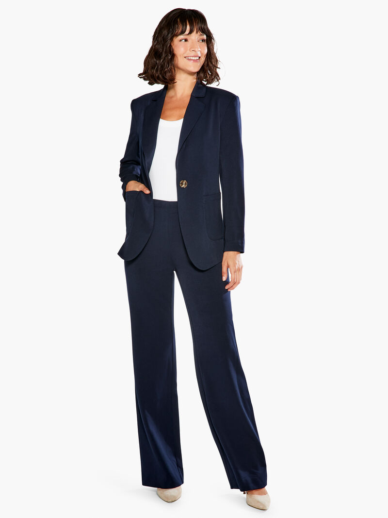 Woman Wears Work It Wide-Leg Trouser image number 3
